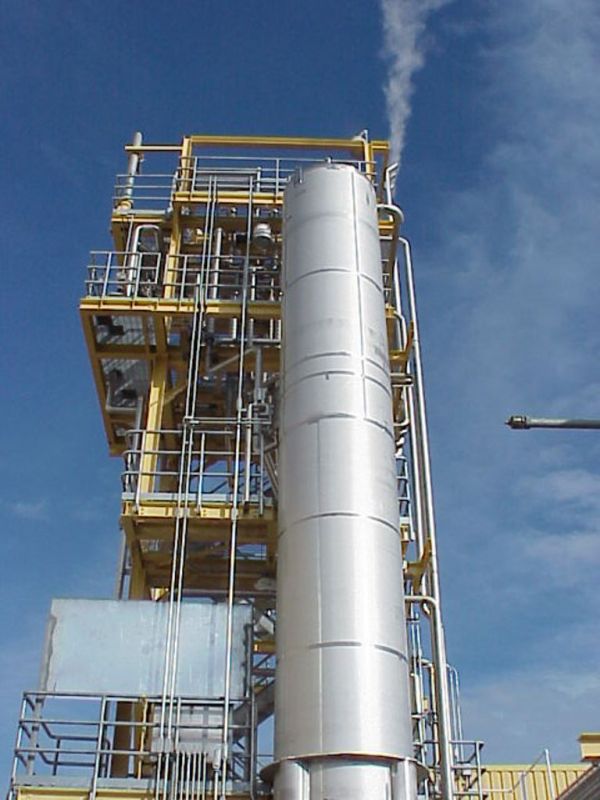 Degasifier Modual and Carbon Filter for Water Treatment Plant